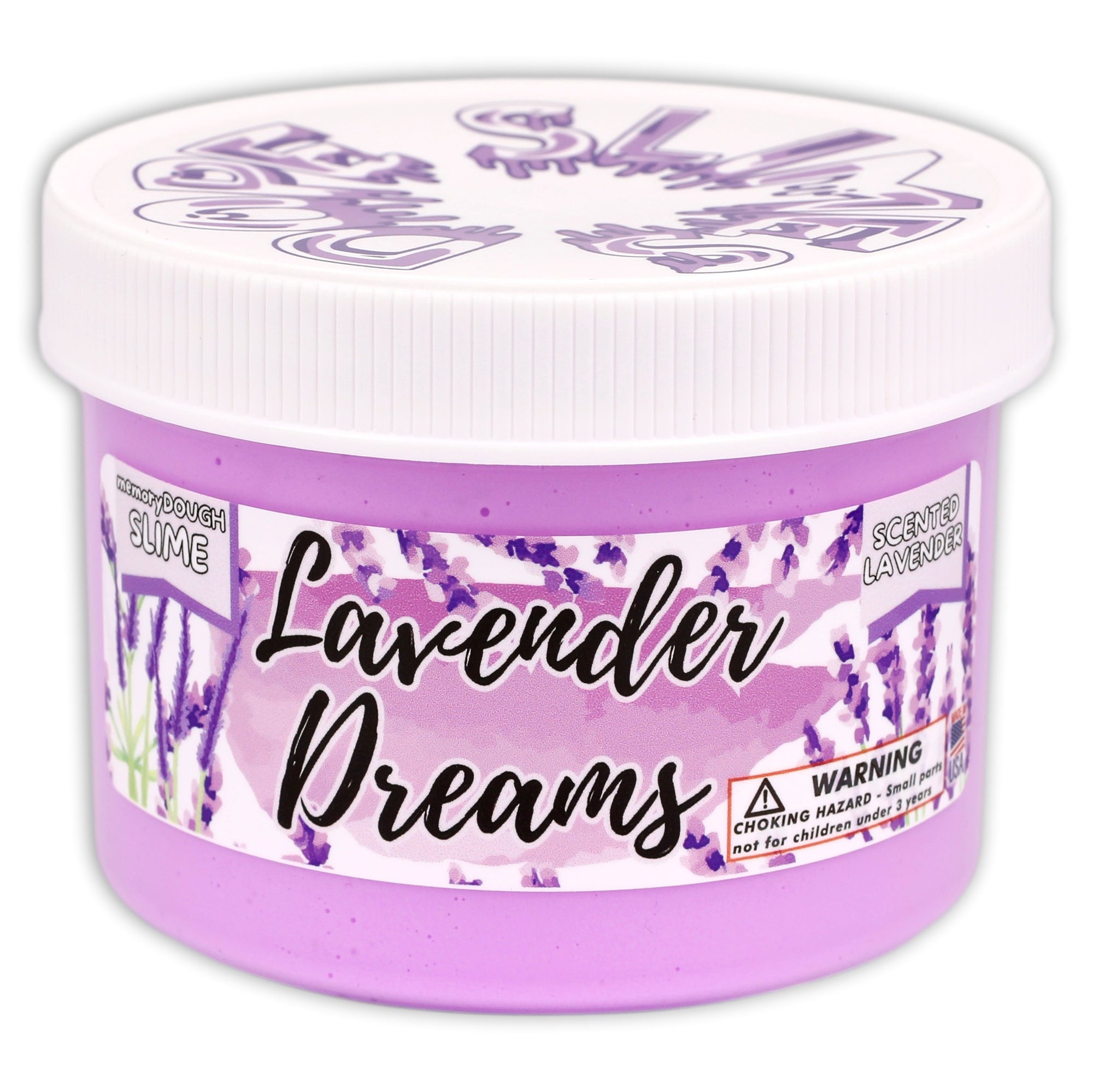 Lavender Dreams memoryDOUGH Slime - Shop Slime - Dope Slimes