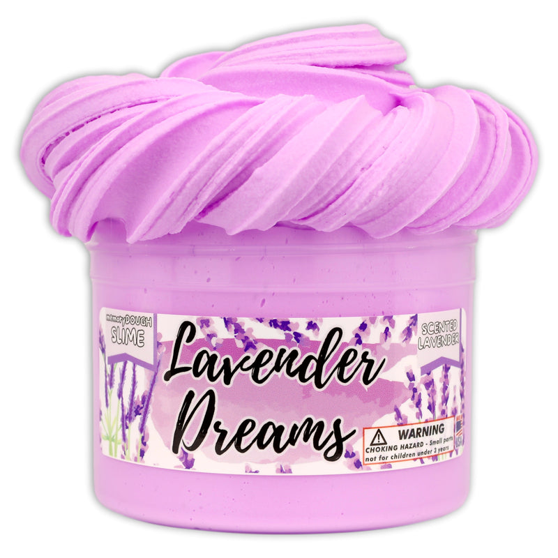 Lavender Dreams memoryDOUGH Slime - Shop Slime - Dope Slimes