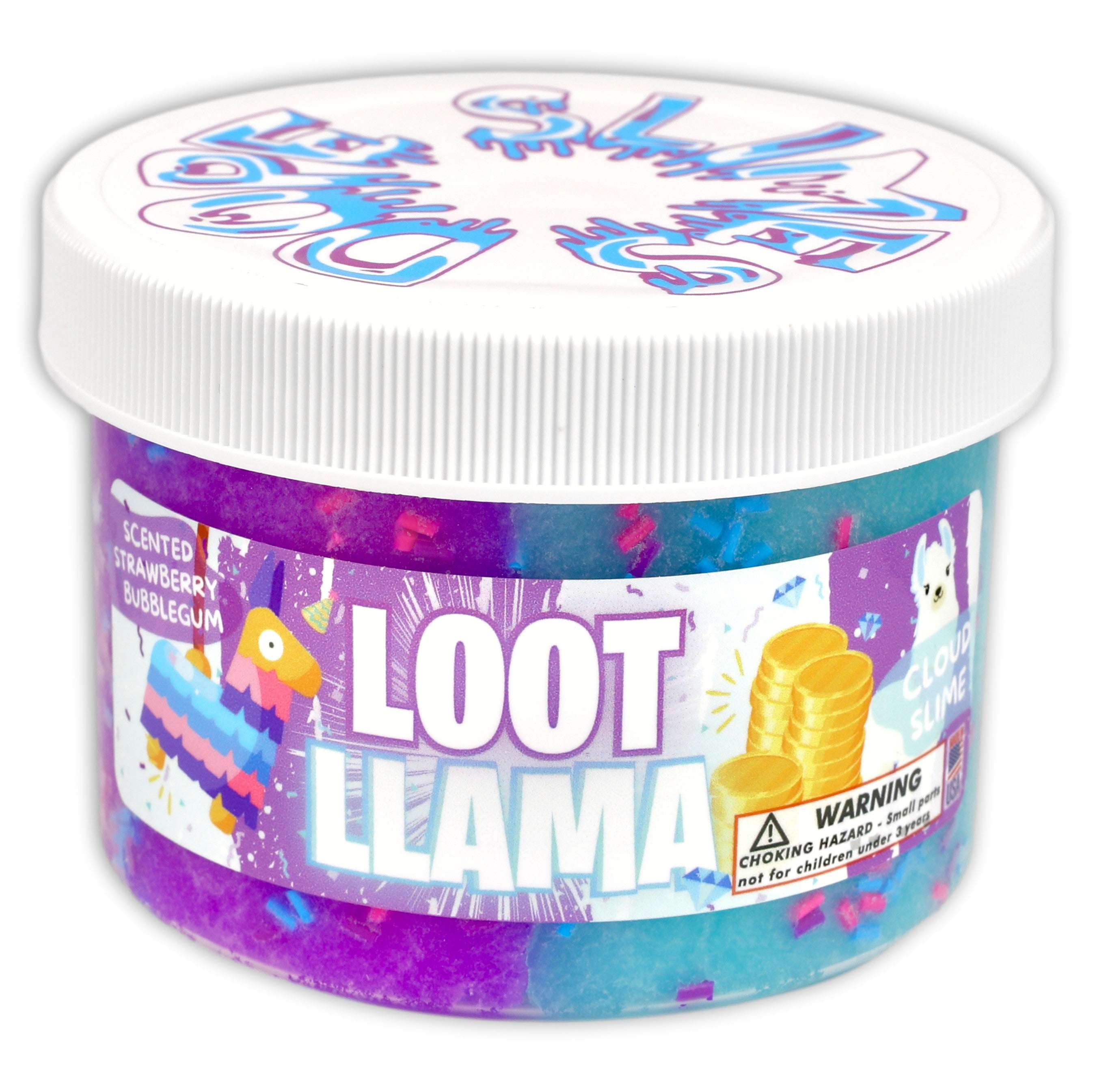 Loot Llama Cloud Slime - Shop Slime - Dope Slimes