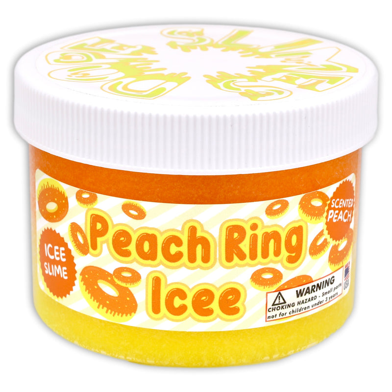 Peach Ring Icee Slime - Shop Slime - Dope Slimes