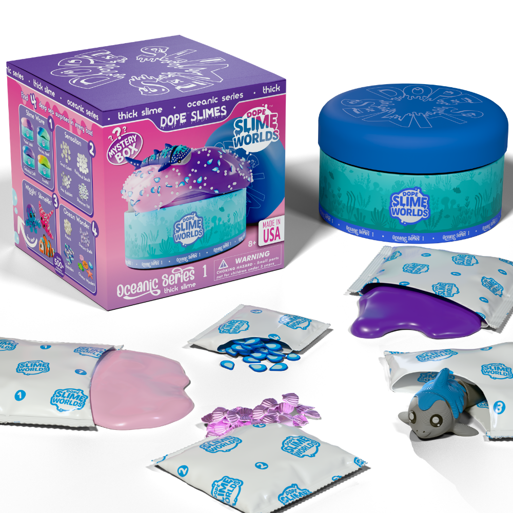 Dope Slime Worlds™ - Oceanic Series - Slime Blind Box