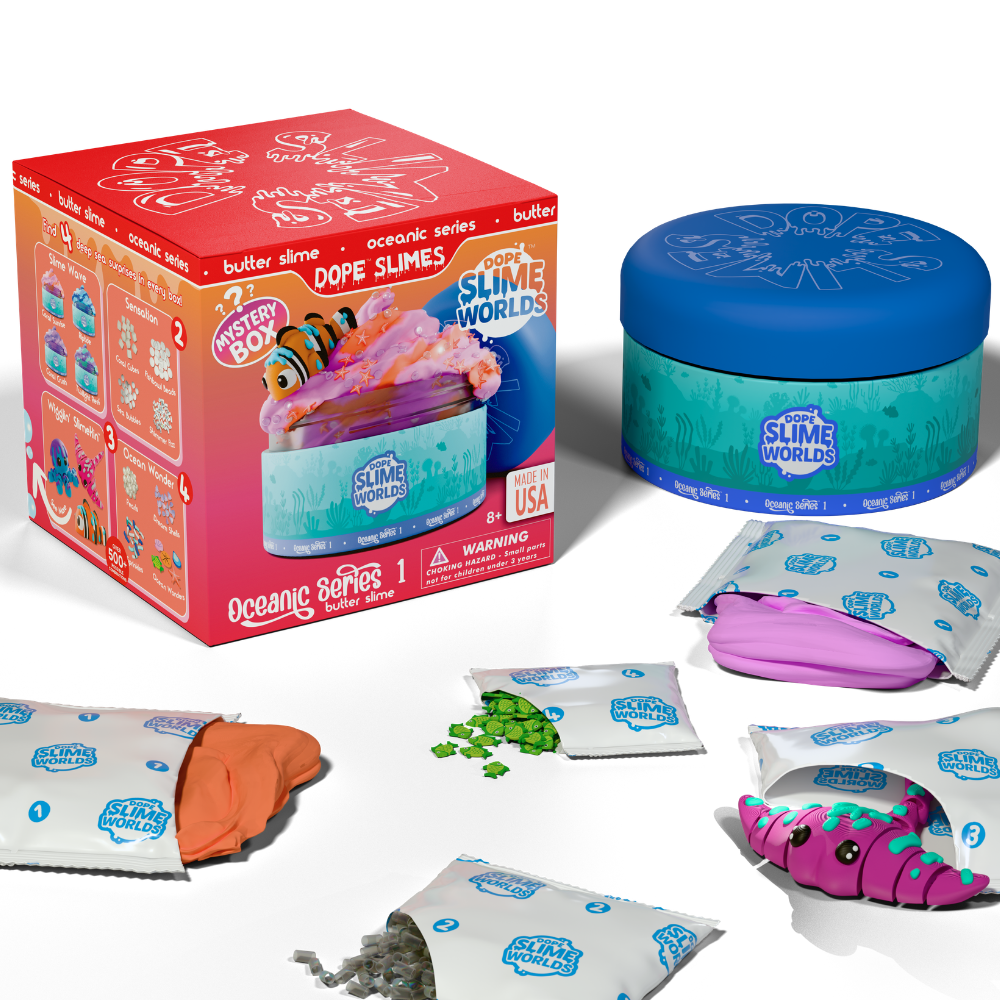 Dope Slime Worlds™ - Oceanic Series - Slime Blind Box
