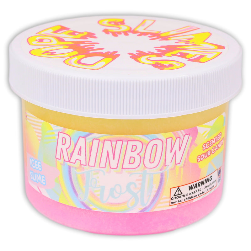 Rainbow Frost Icee Slime - Shop Slime - Dope Slimes