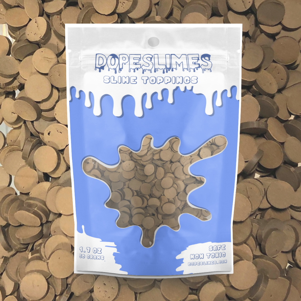 Chocolate Circle FIMO Sprinkles - Shop Slime Supplies - Dope Slimes