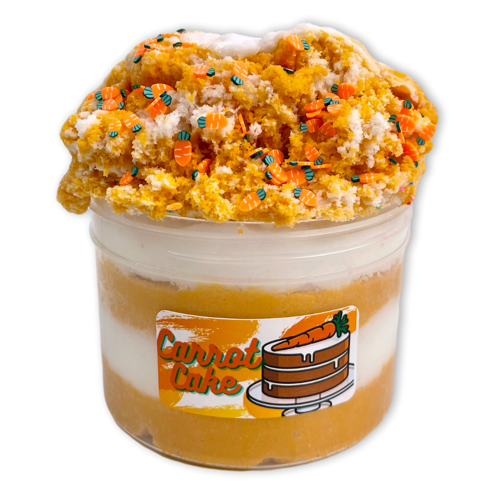 Carrot Cake Easter Cloud Slime - Shop Slime - Dope Slimes