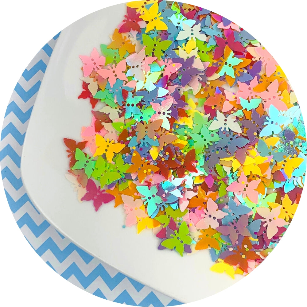 Holographic Butterfly Glitter - 7 colors!
