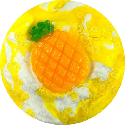 Pineapple Ring Sundae Ice-Cream Slime - Shop Slime - Dope Slimes