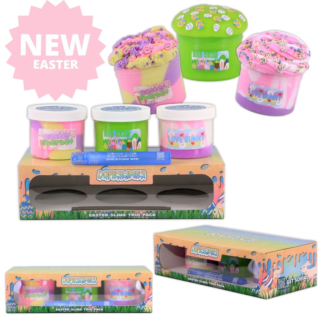 Easter Trio Slime Pack - Wholesale 10 Pack