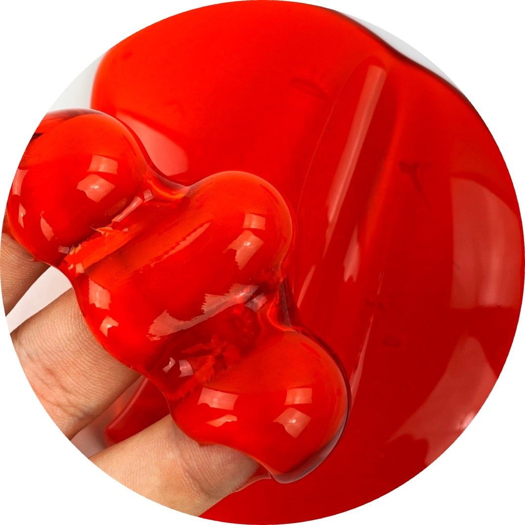 Vampires Blood Clear Slime - Shop Slime - Dope Slimes