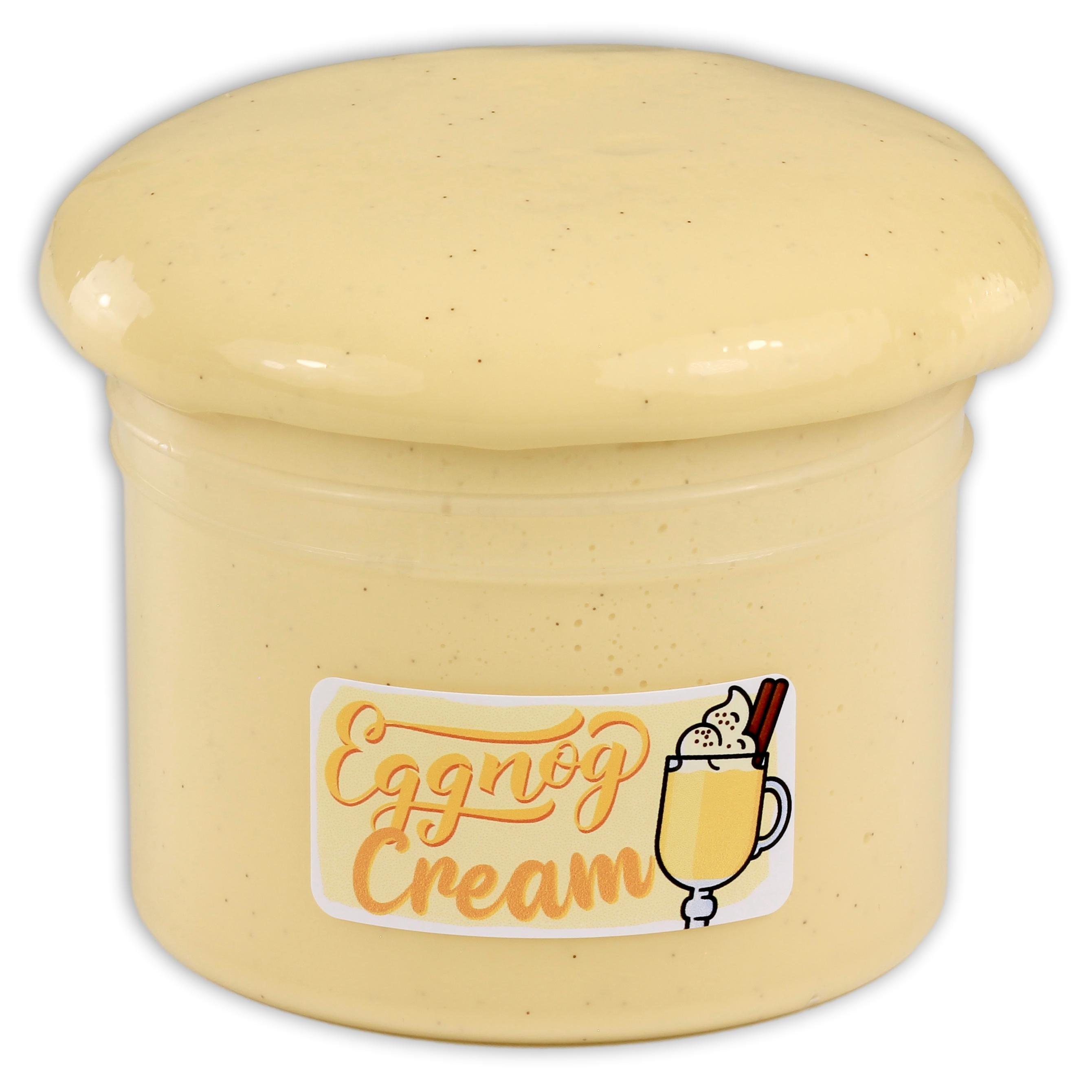 Eggnog Cream Thick & Glossy Slime - Shop Slime - Dope Slimes