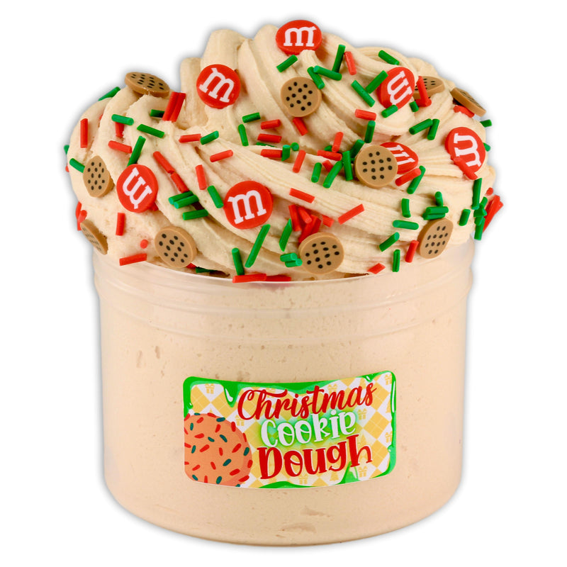 Christmas Cookie Dough Ice-Cream Slime - Shop Slime - Dope Slimes