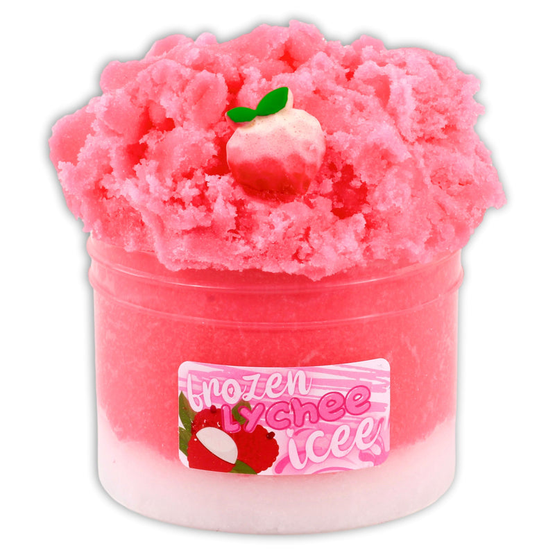 Frozen Lychee Icee  Slime - Shop Slime - Dope Slimes