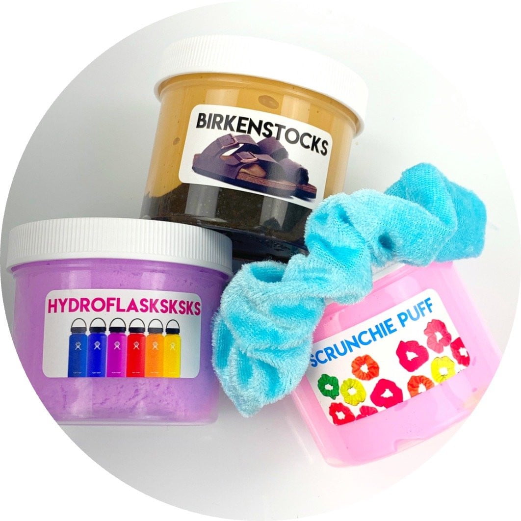 VSCO Girl Starter Pack - Cloud Slime - www.dopeslimes.com - Dope Slimes LLC