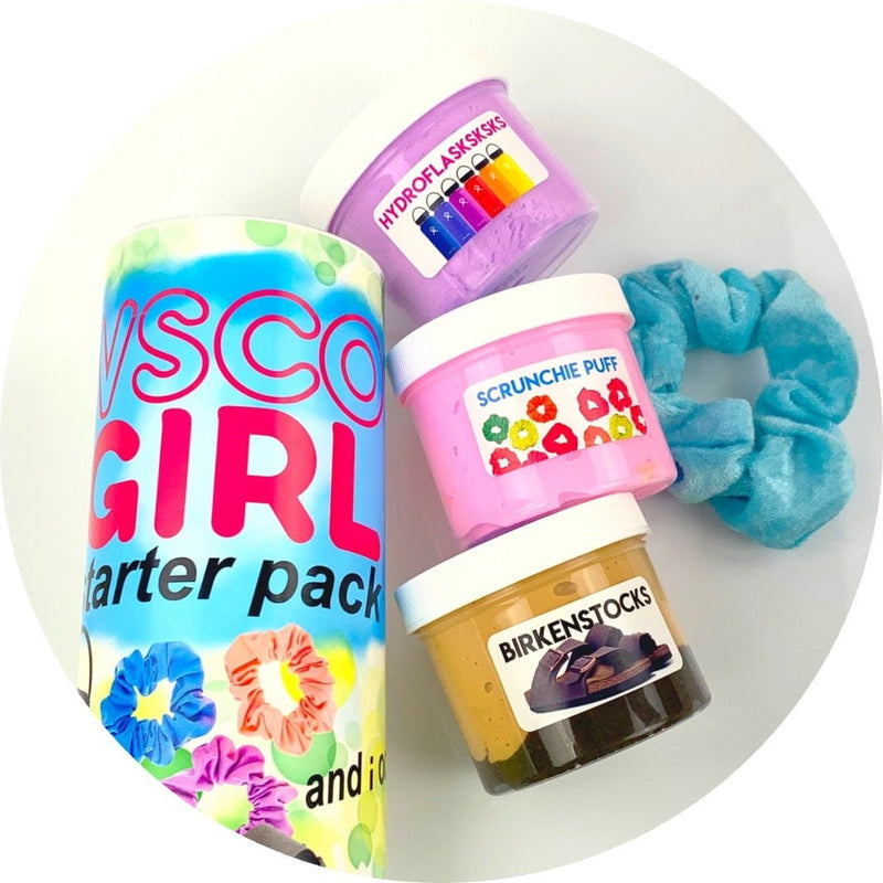 VSCO Girl Starter Pack Slime Kit - Shop Slime - Dope Slimes