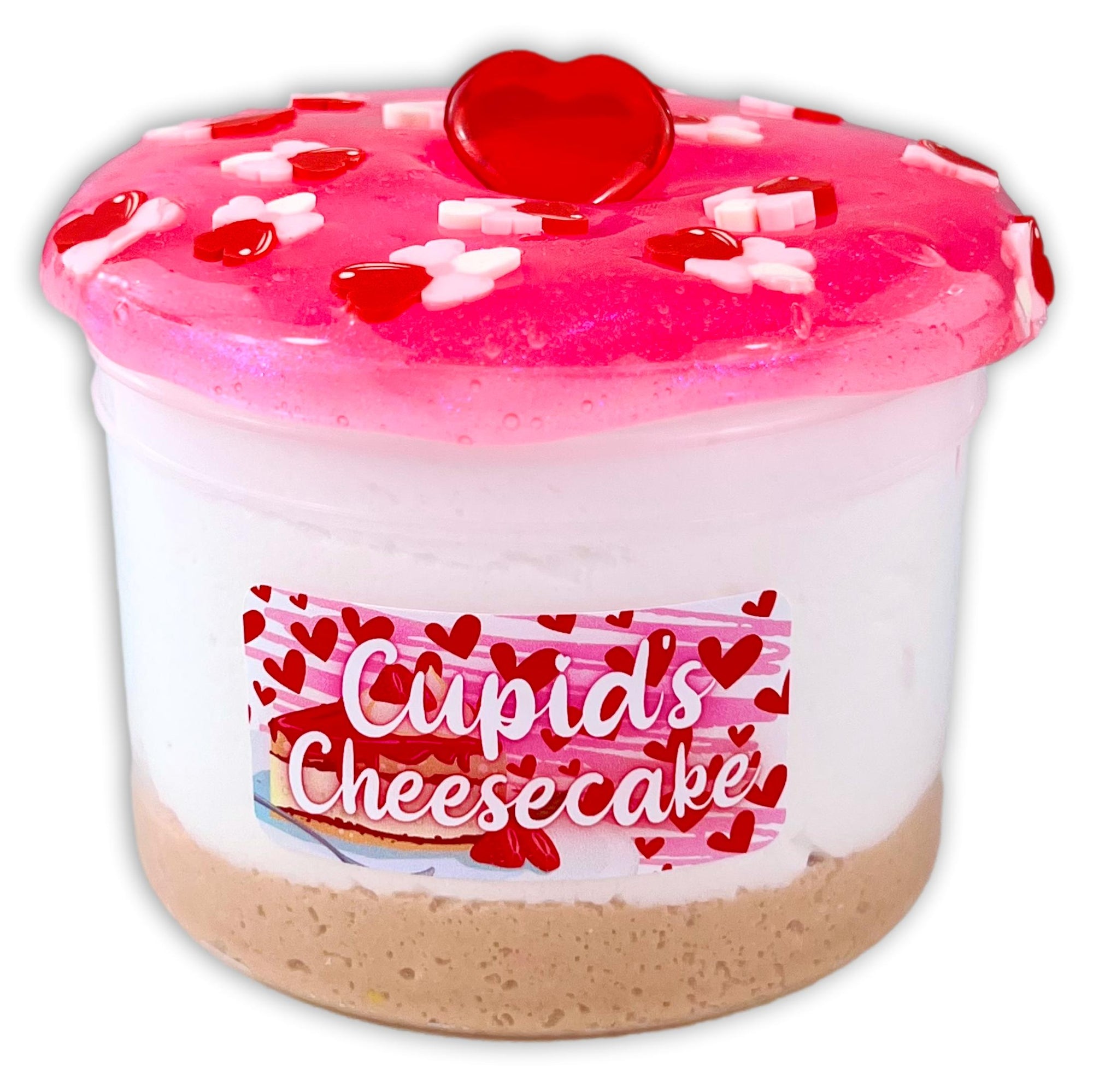 Cupids Cheesecake Valentines Slime - Shop Slime - Dope Slimes