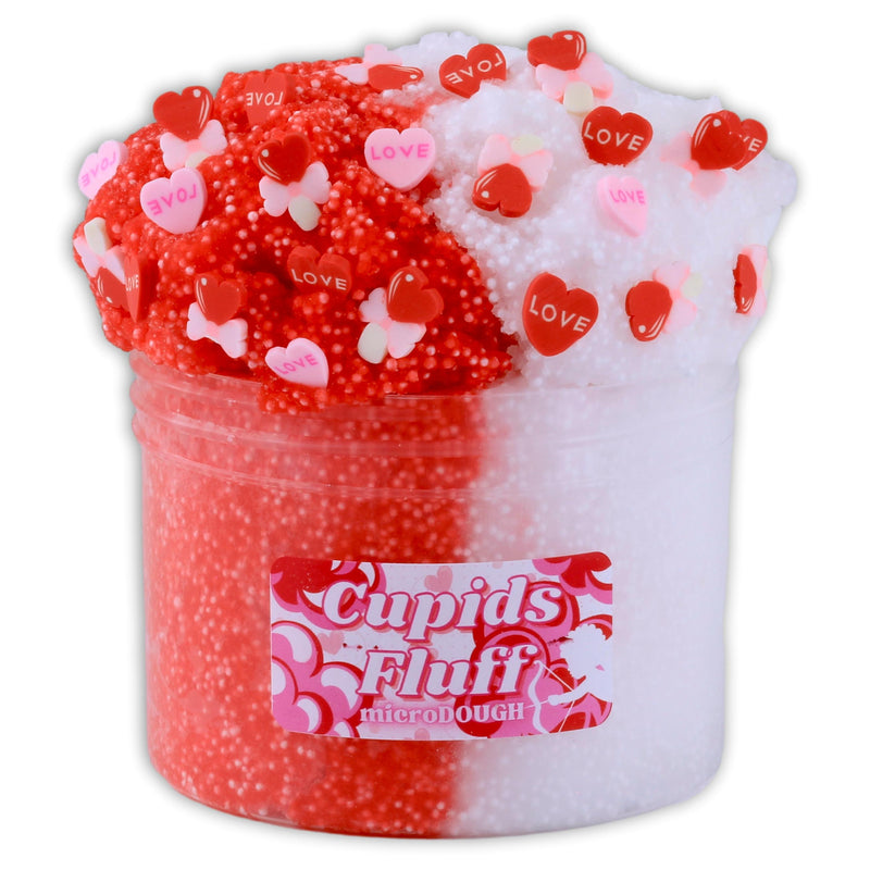 Cupids Fluff microDOUGH® Valentines Slime - Shop Slime - Dope Slimes