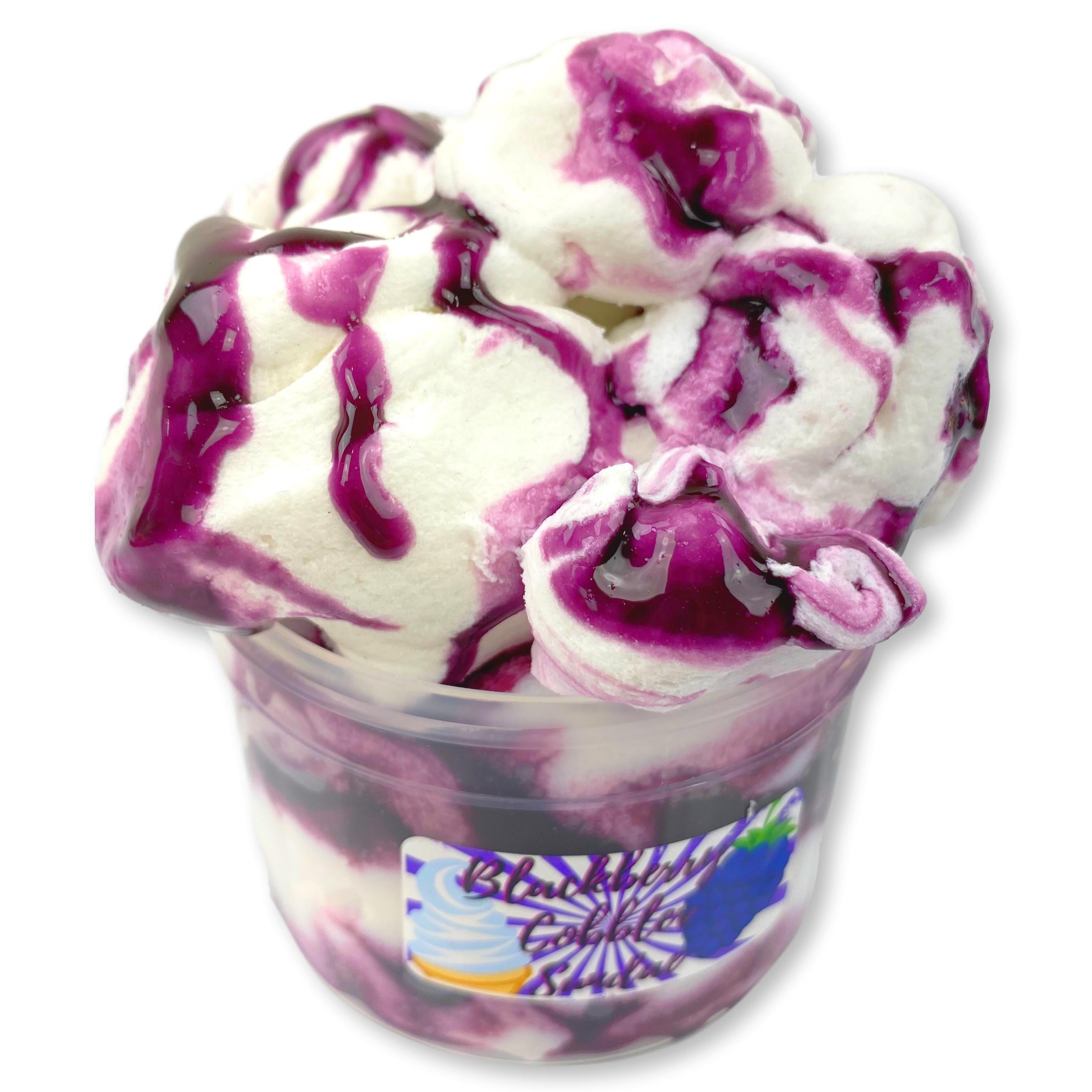 Blackberry Cobbler Sundae Slime - Shop Slime - Dope Slimes