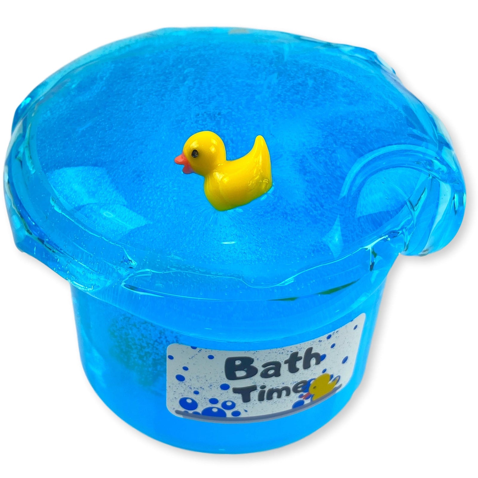 Bath Time Clear Slime w/ Charm - Buy Slime - Dope Slimes Shop