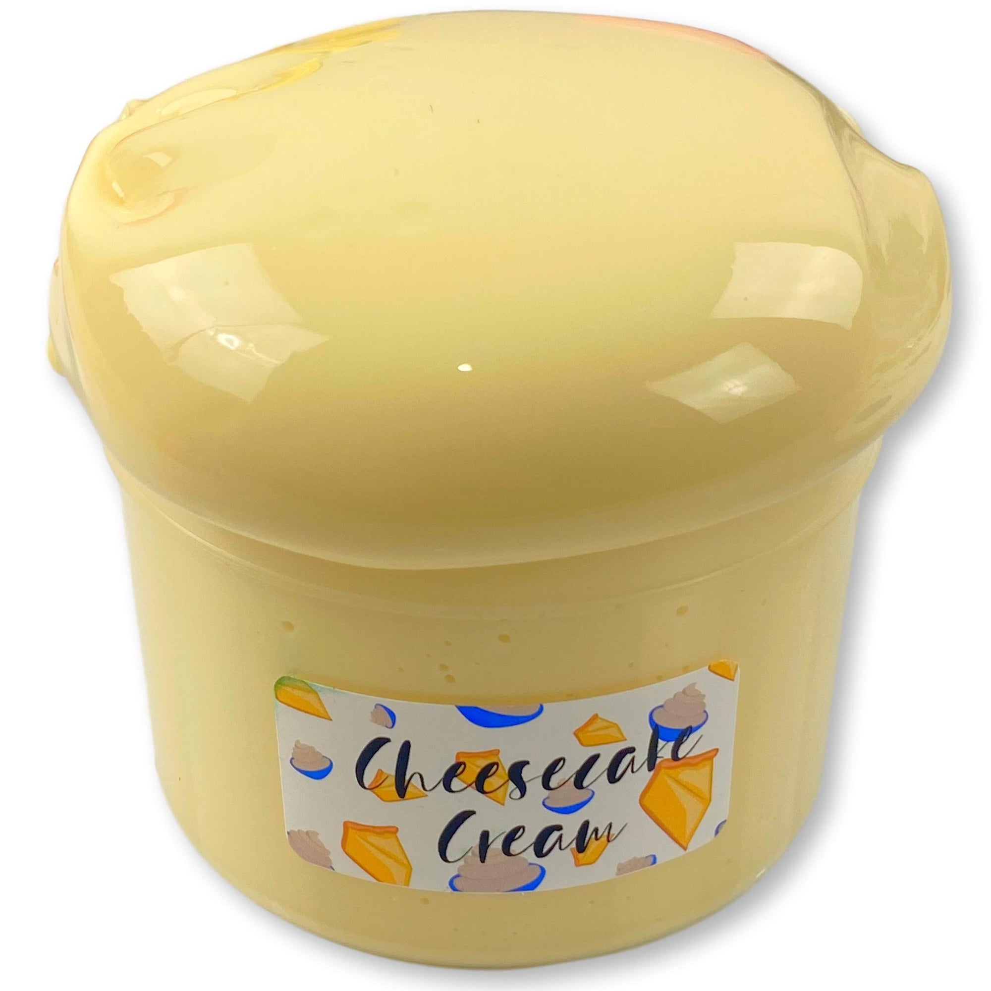 Cheesecake Cream Thick & Glossy Slime - Shop Slime - Dope Slimes
