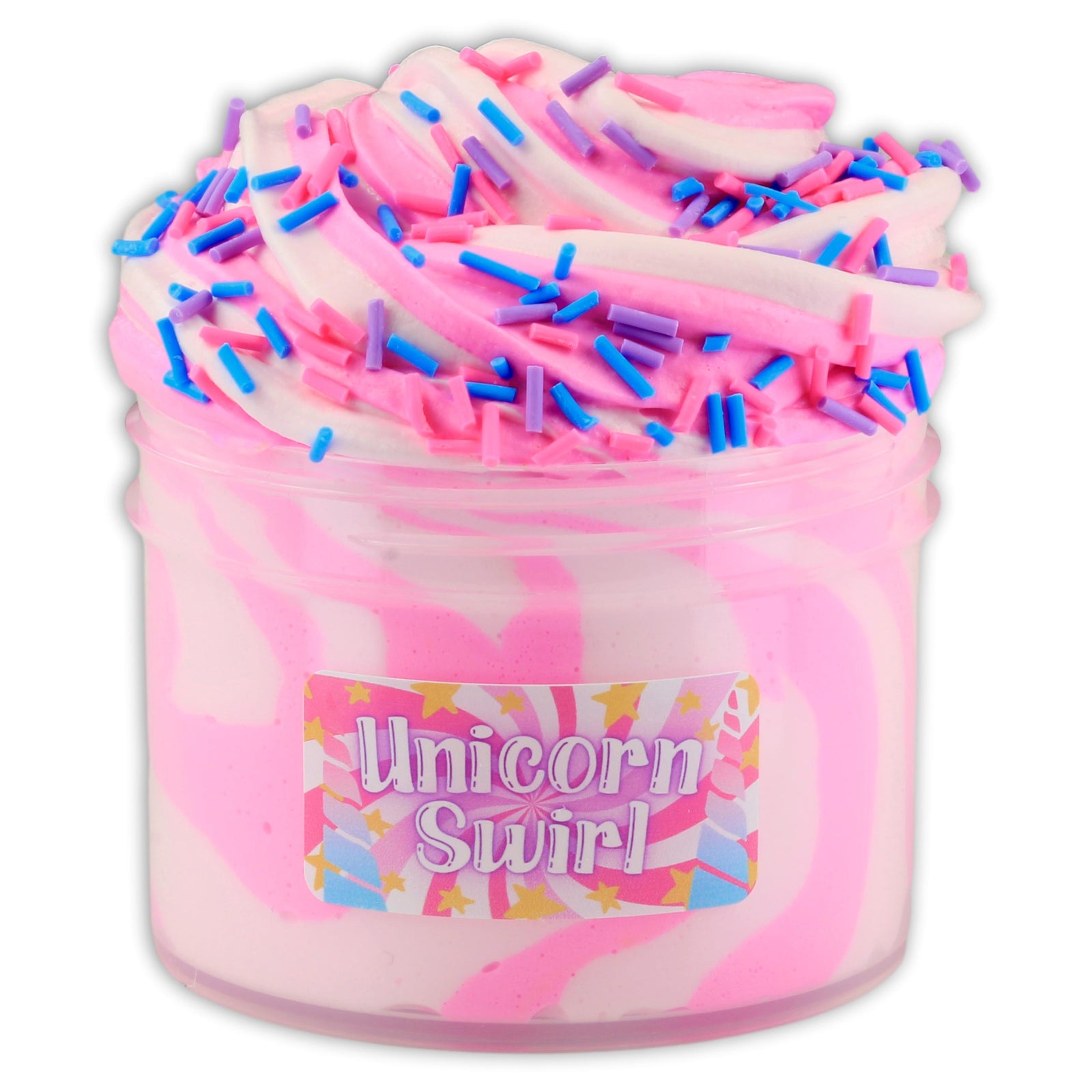 Unicorn Swirl Butter Slime - Shop Slime - Dope Slimes