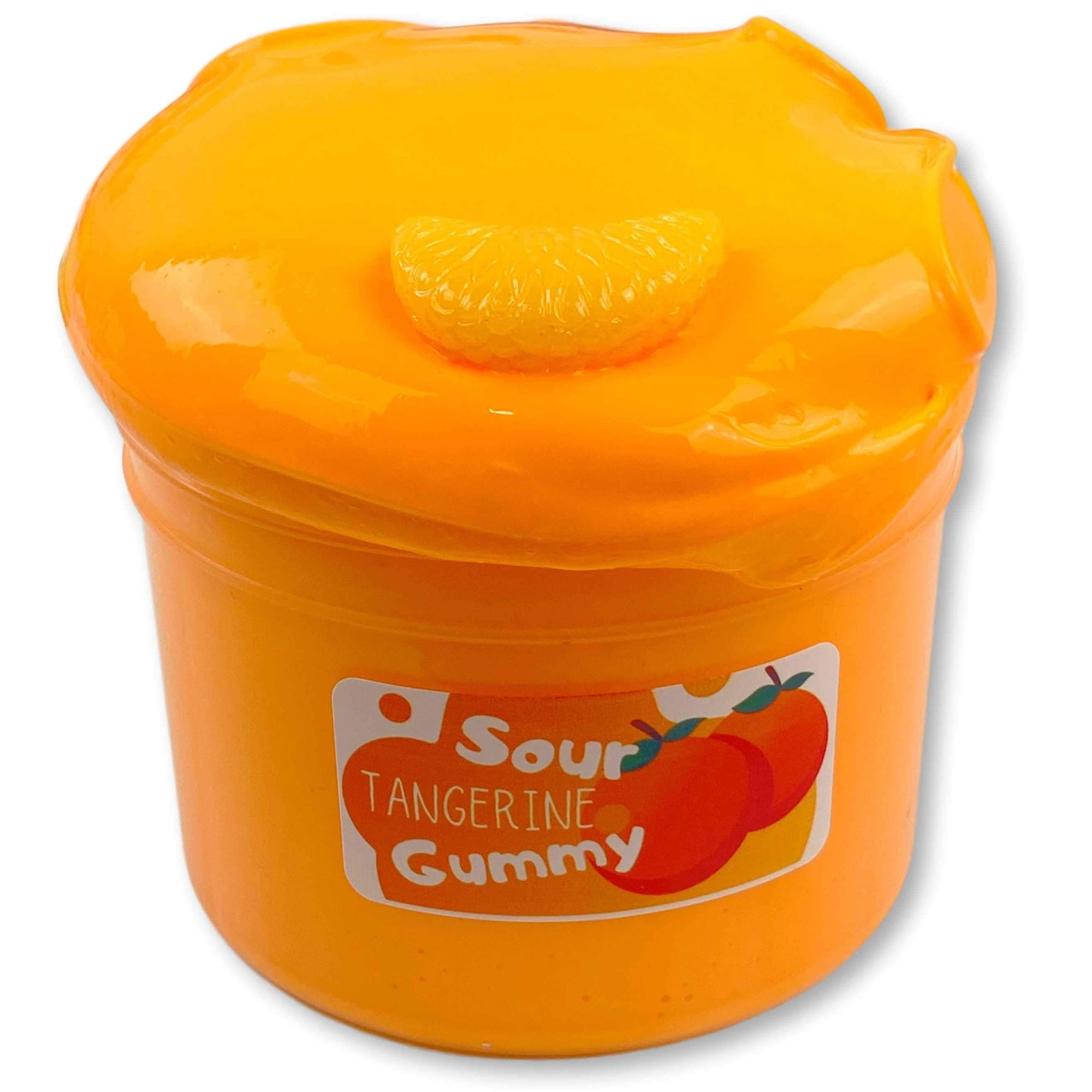 Sour Tangerine Gummy Thick & Glossy Slime - Shop Slime - Dope Slimes