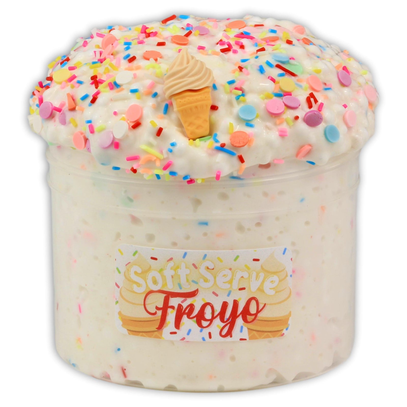 Soft Serve Froyo Floam Slime - Shop Slime - Dope Slimes