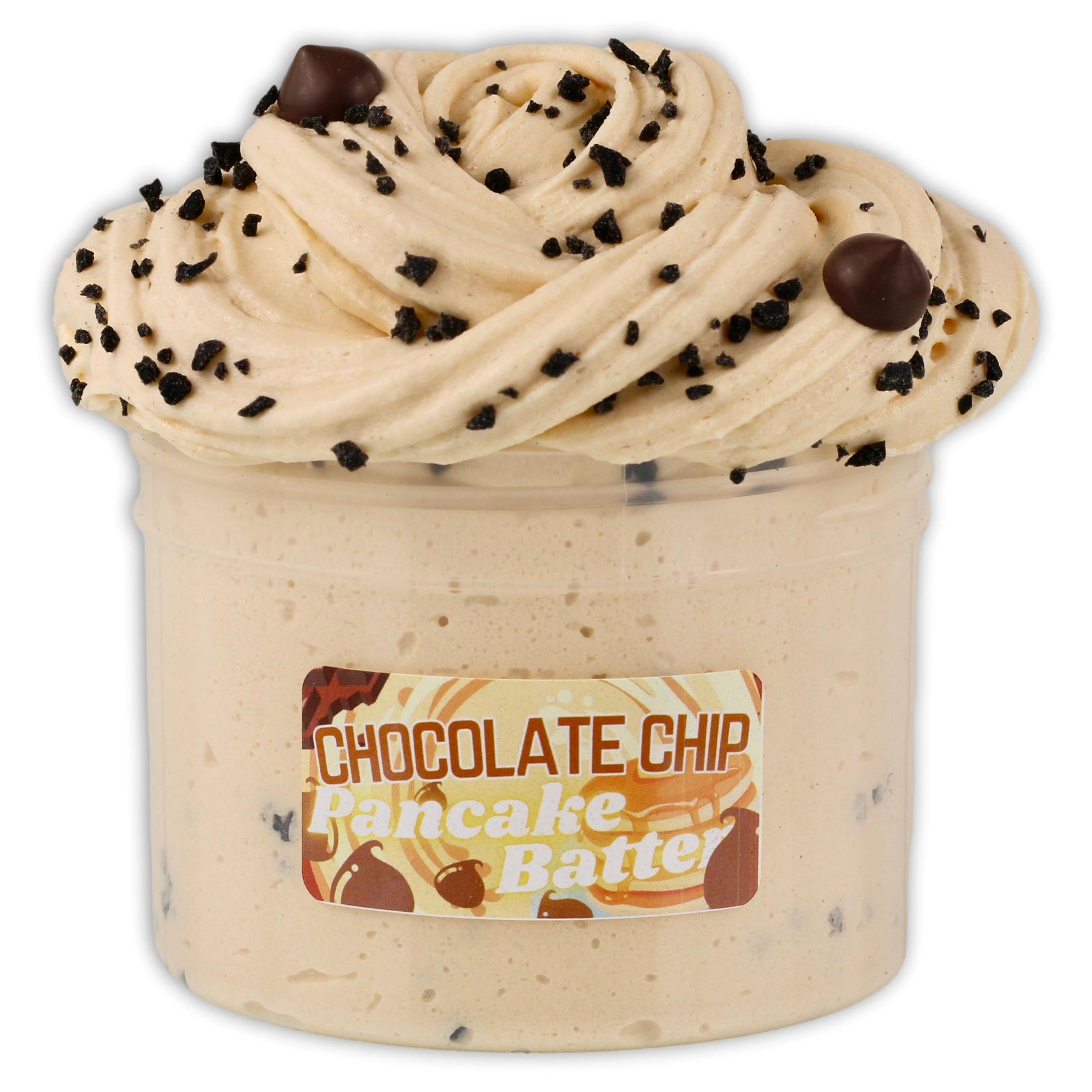 Chocolate Chip Pancake Batter Ice-Cream Slime - Shop Slime - Dope Slimes