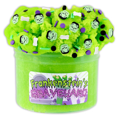 Frankenstein's Graveyard Icee Slime - Shop Halloween Slime - Dope Slimes