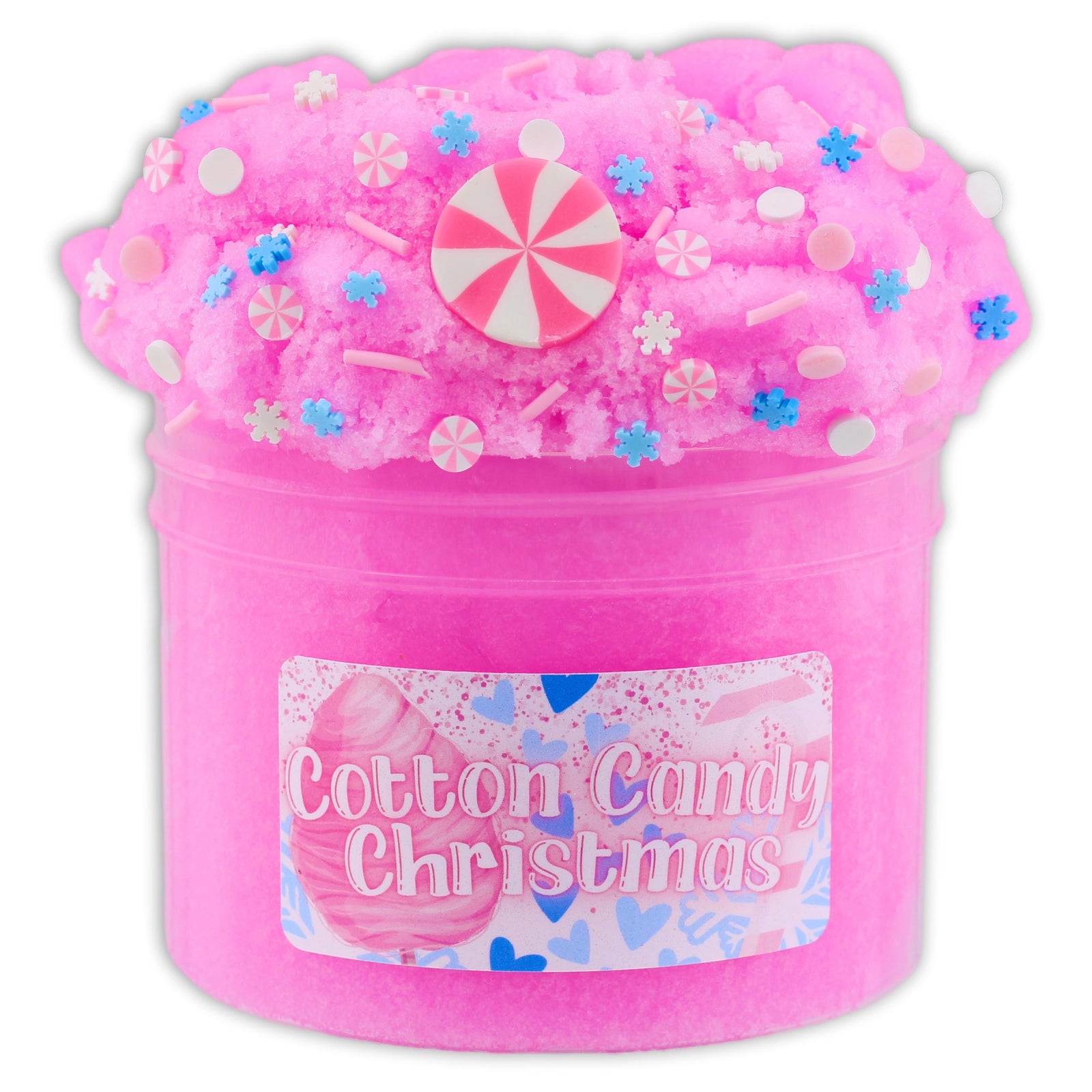 Cotton Candy Christmas Icee Slime - Shop Slimes - DOPE SLIMES