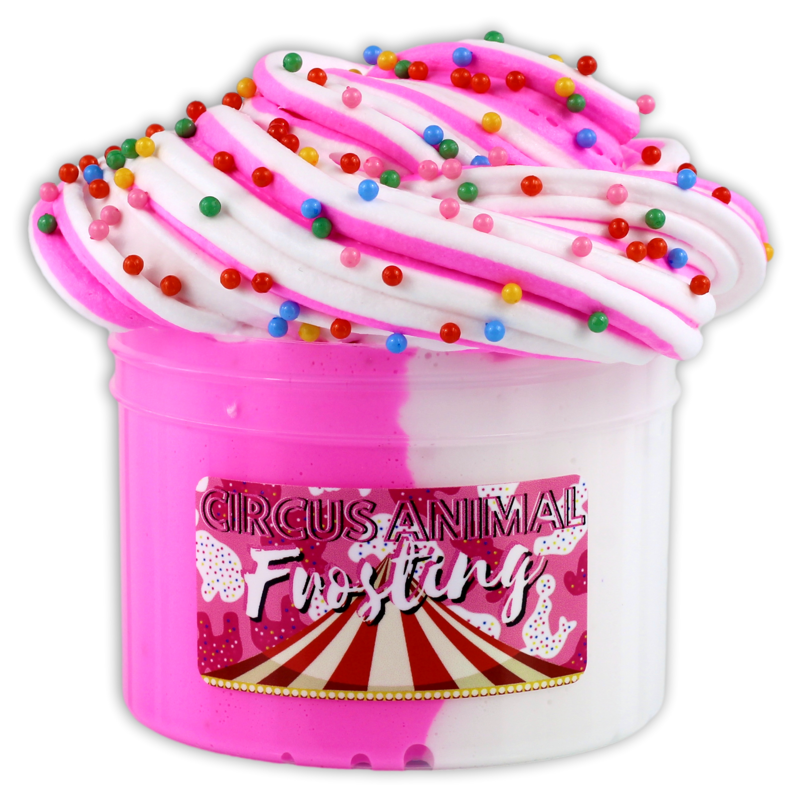 Circus Animal Frosting Butter Slime - Shop Slime - Dope Slimes