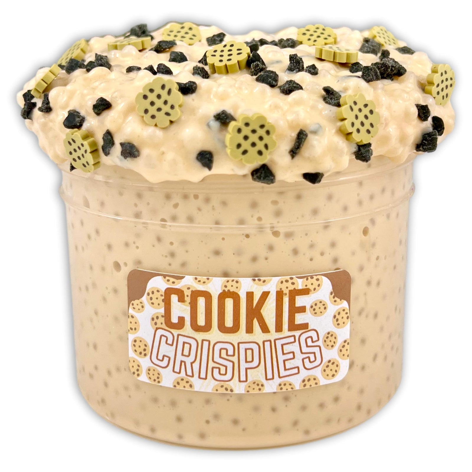Cookie Crispies White Glue Slushie Slime - Shop Slime - Dope Slimes