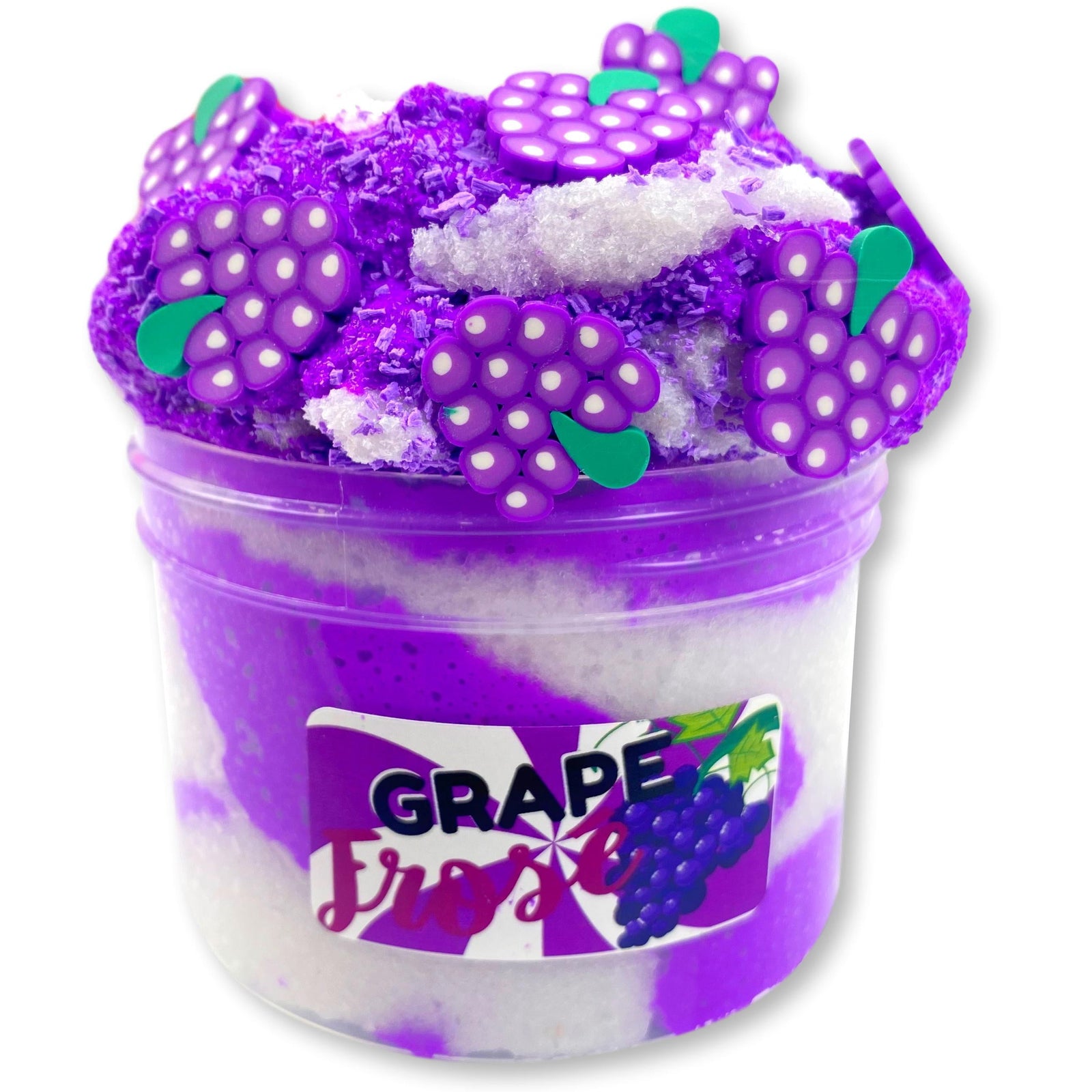 Grape Frose Snow Fizz Slime - Shop Slime - Dope Slimes