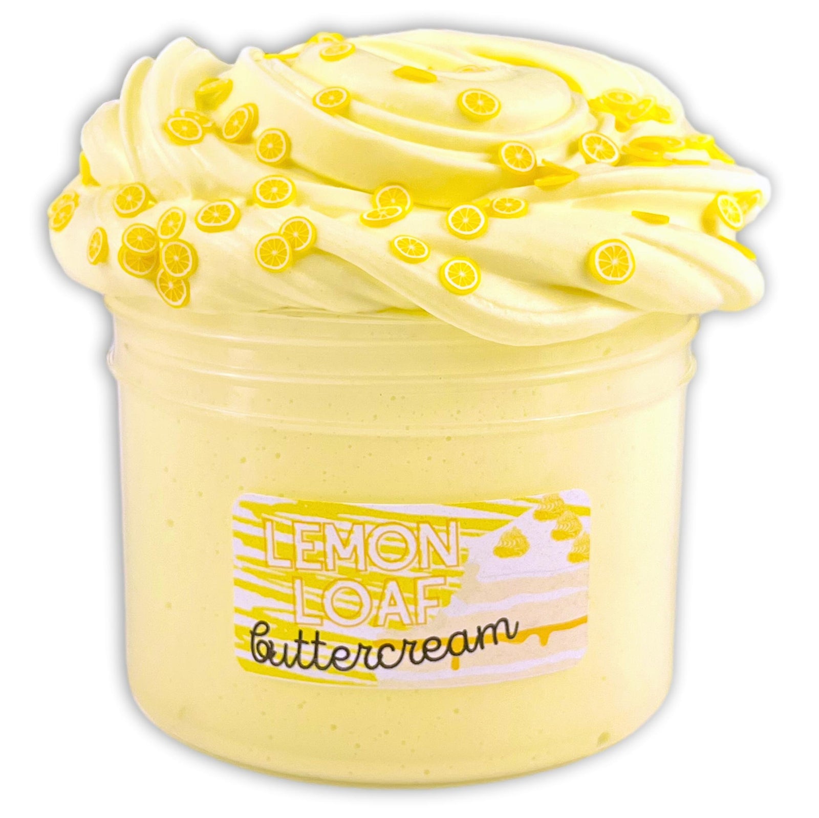Lemon Loaf Buttercream Butter Slime - Shop Slime - Dope Slimes