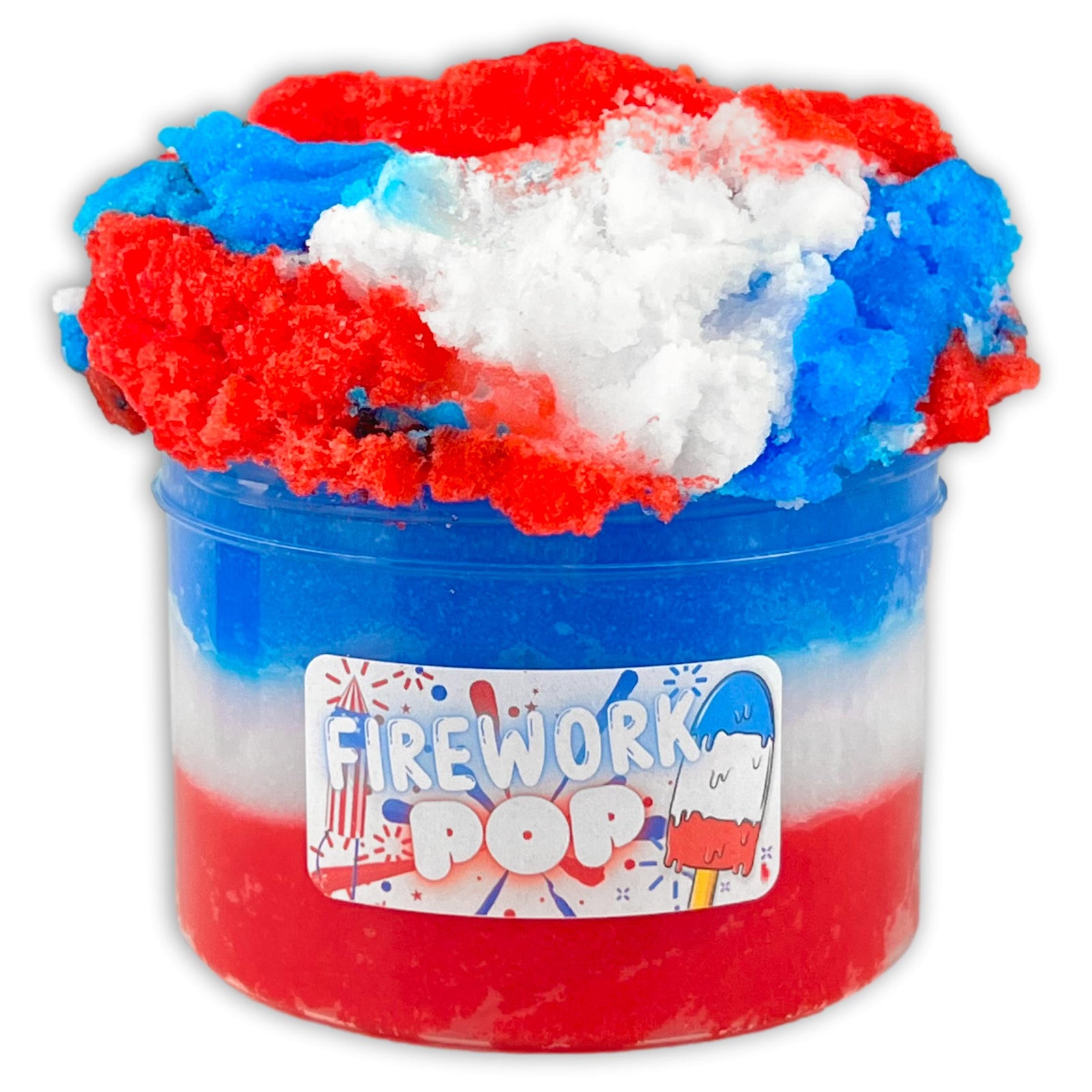 Firework Pop Cloud Slime - Shop Slime - Dope Slimes