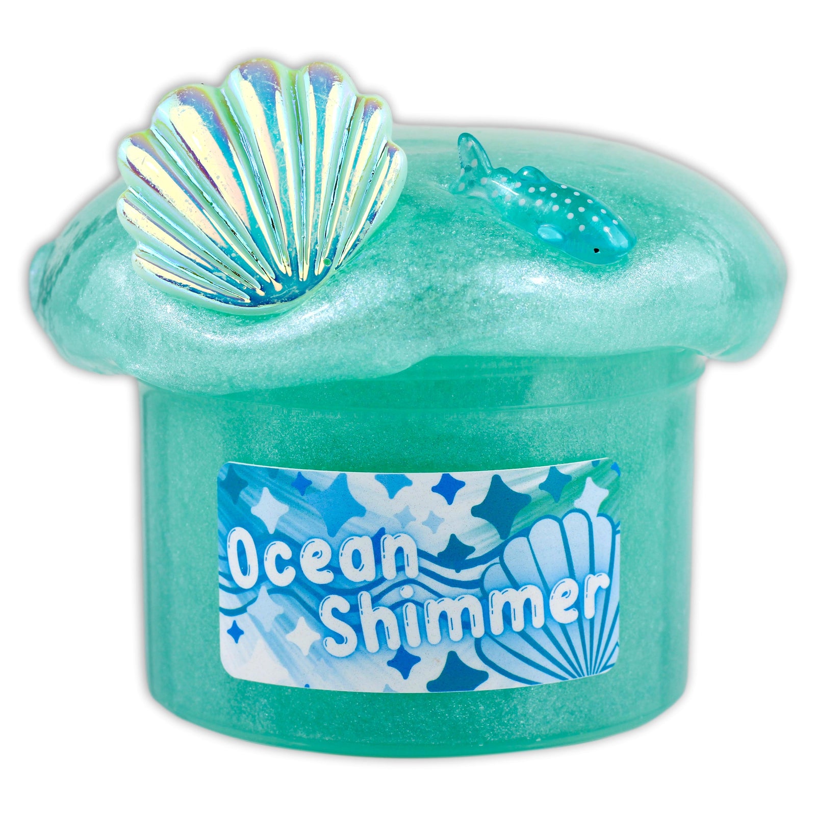 Ocean Shimmer Clear Slime - Shop Slime - Dope Slimes