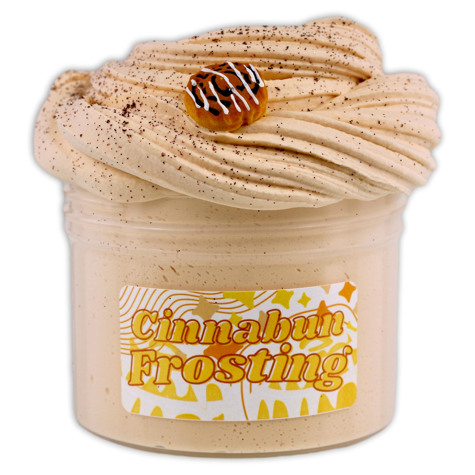 Cinnabun Frosting Butter Slime - Shop Slime - Dope Slimes