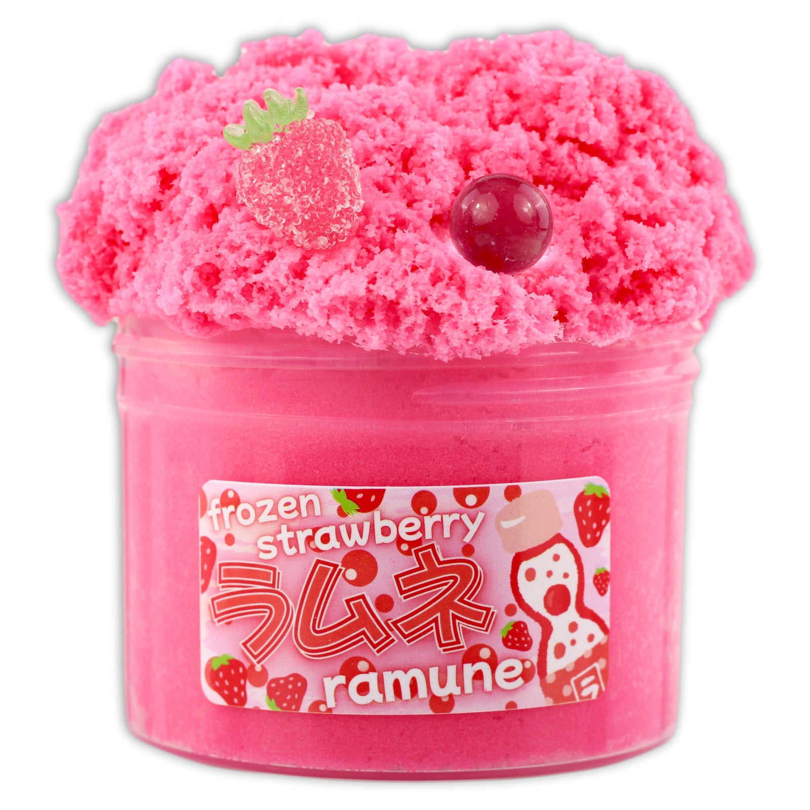 Frozen Strawberry Ramune Icee Slime - Shop Slime - Dope Slimes