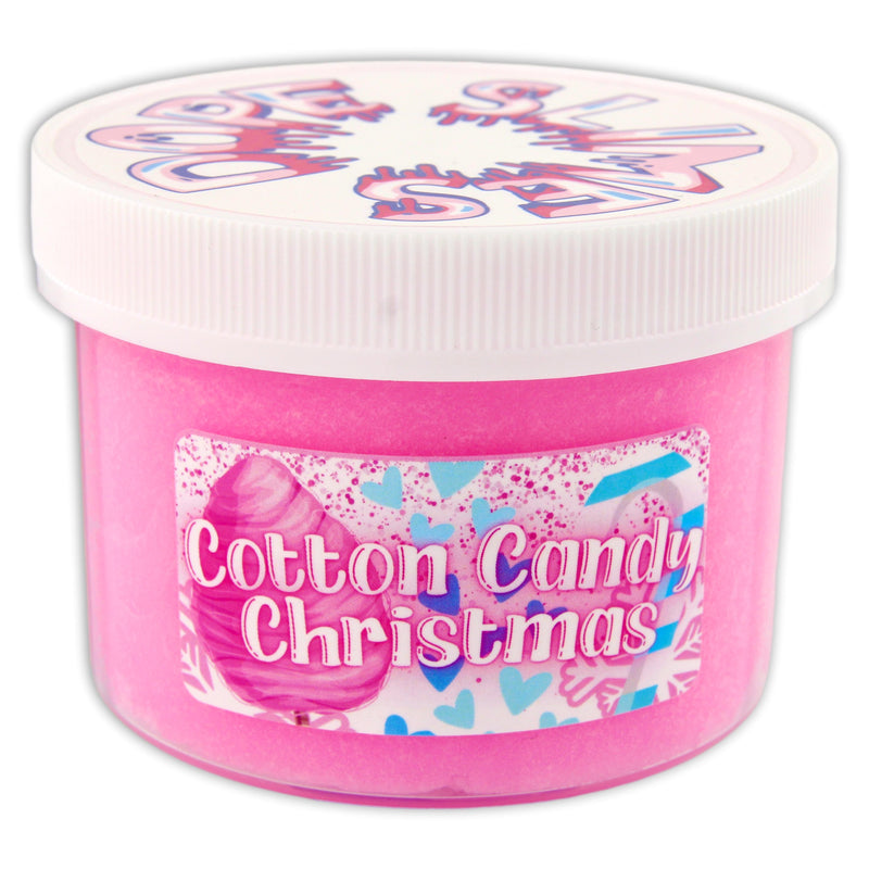 Cotton Candy Christmas Icee Slime - Shop Slimes - DOPE SLIMES