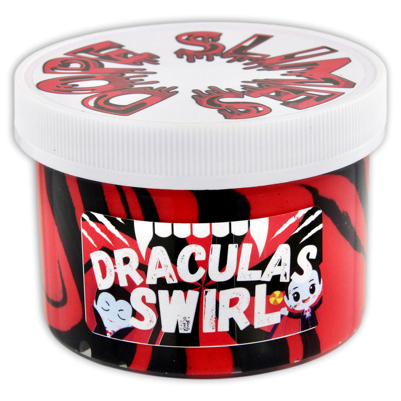 Dracula's Swirl Butter Slime - Shop Halloween Slime - Dope Slimes