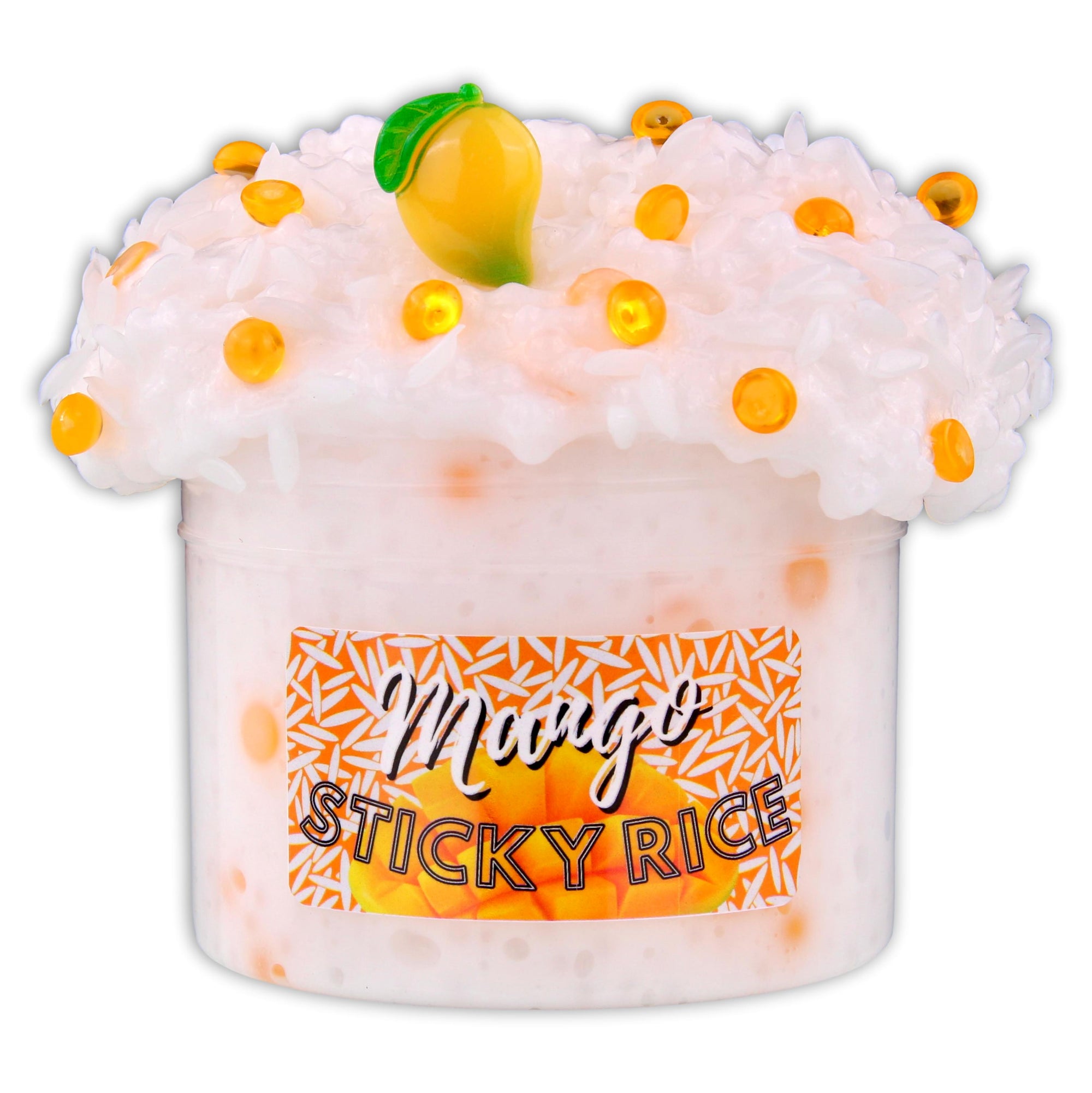 Mango Sticky Rice Slushee Slime - Shop Slime - Dope Slimes