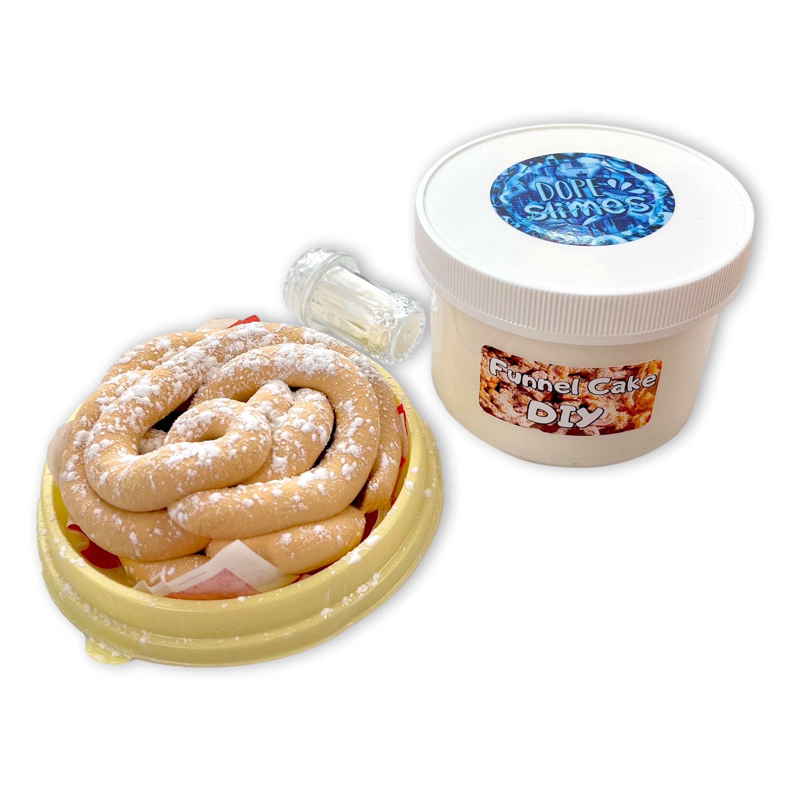 Funnel Cake DIY Slime Scented - Shop Slime - Dope Slimes