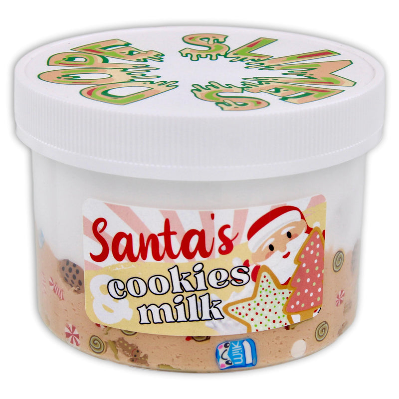 Santa's Cookies & Milk Hybrid Slime - Shop Christmas Slimes 