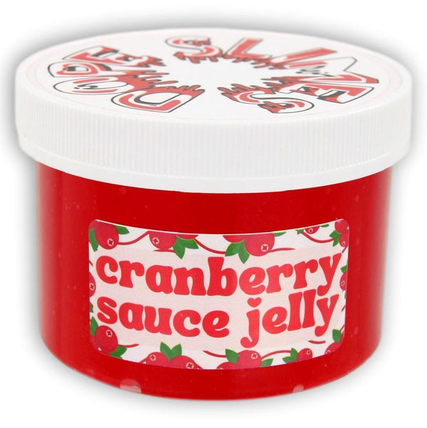 Cranberry Sauce Jelly Slime - Shop Slime - Dope Slimes