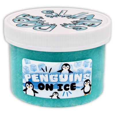 Penguins On Ice Icee Slime - Shop Christmas Slimes - Dope Slimes