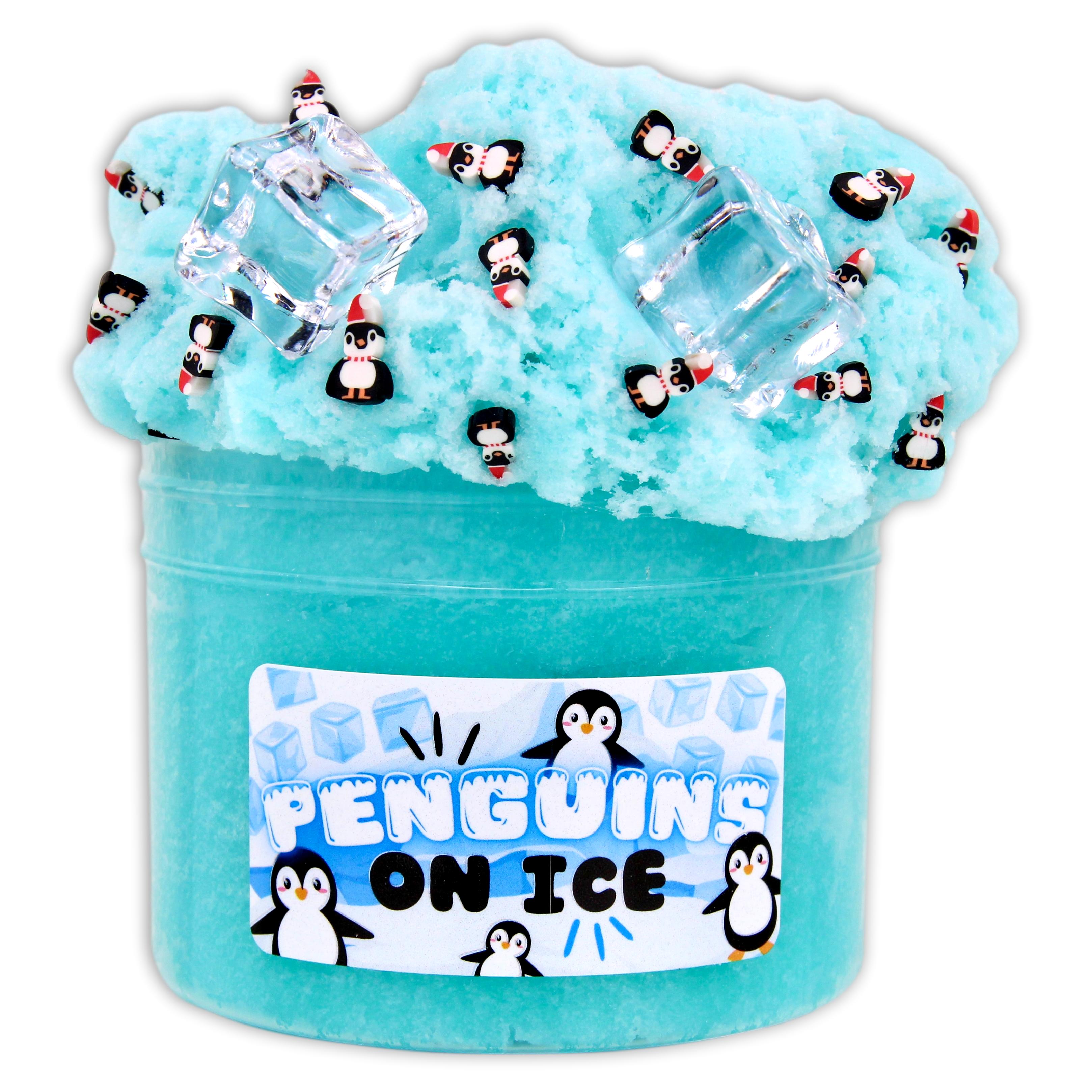 Penguins On Ice Icee Slime - Shop Christmas Slimes - Dope Slimes