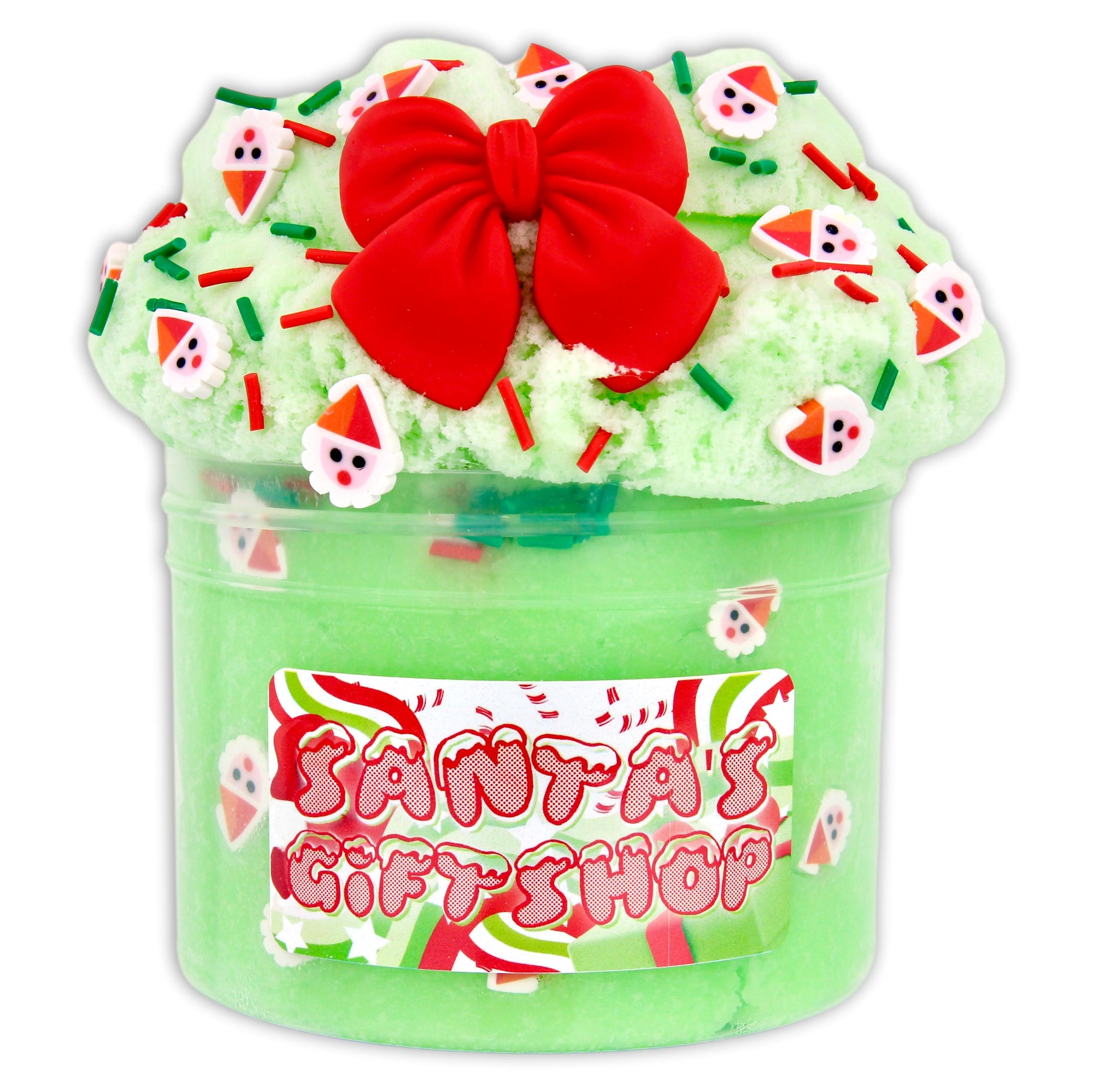 Santa's Giftshop Cloud Slime - Shop Christmas Slimes - Dope Slimes