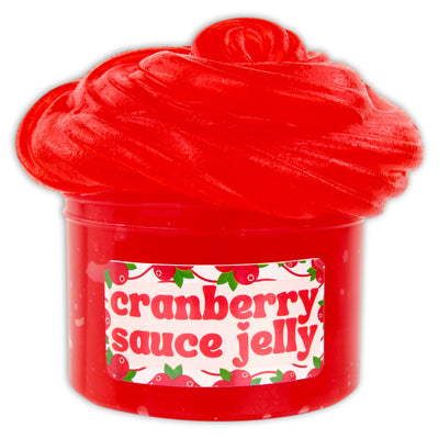 Cranberry Sauce Jelly Slime - Shop Slime - Dope Slimes