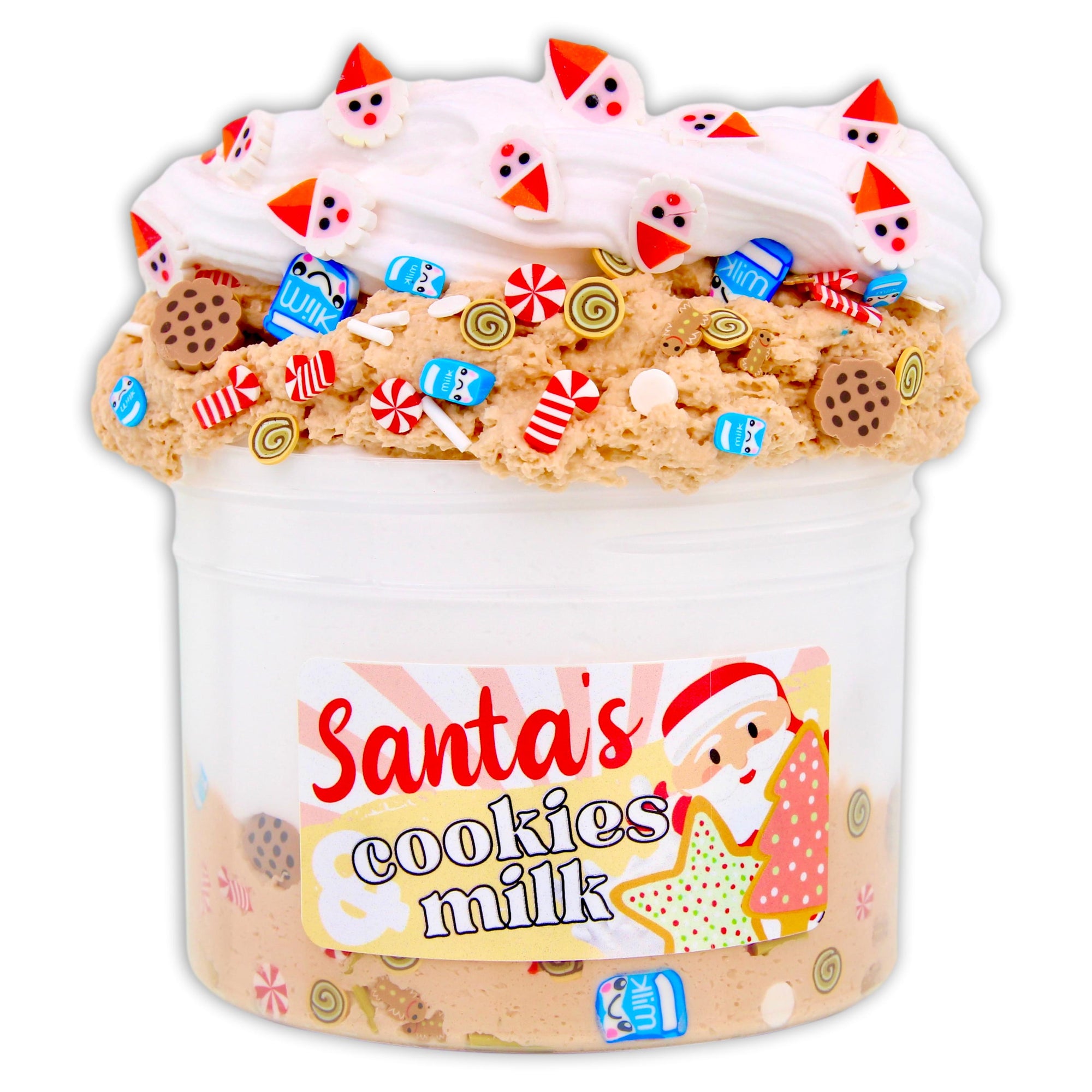 Santa's Cookies & Milk Hybrid Slime - Shop Christmas Slimes 