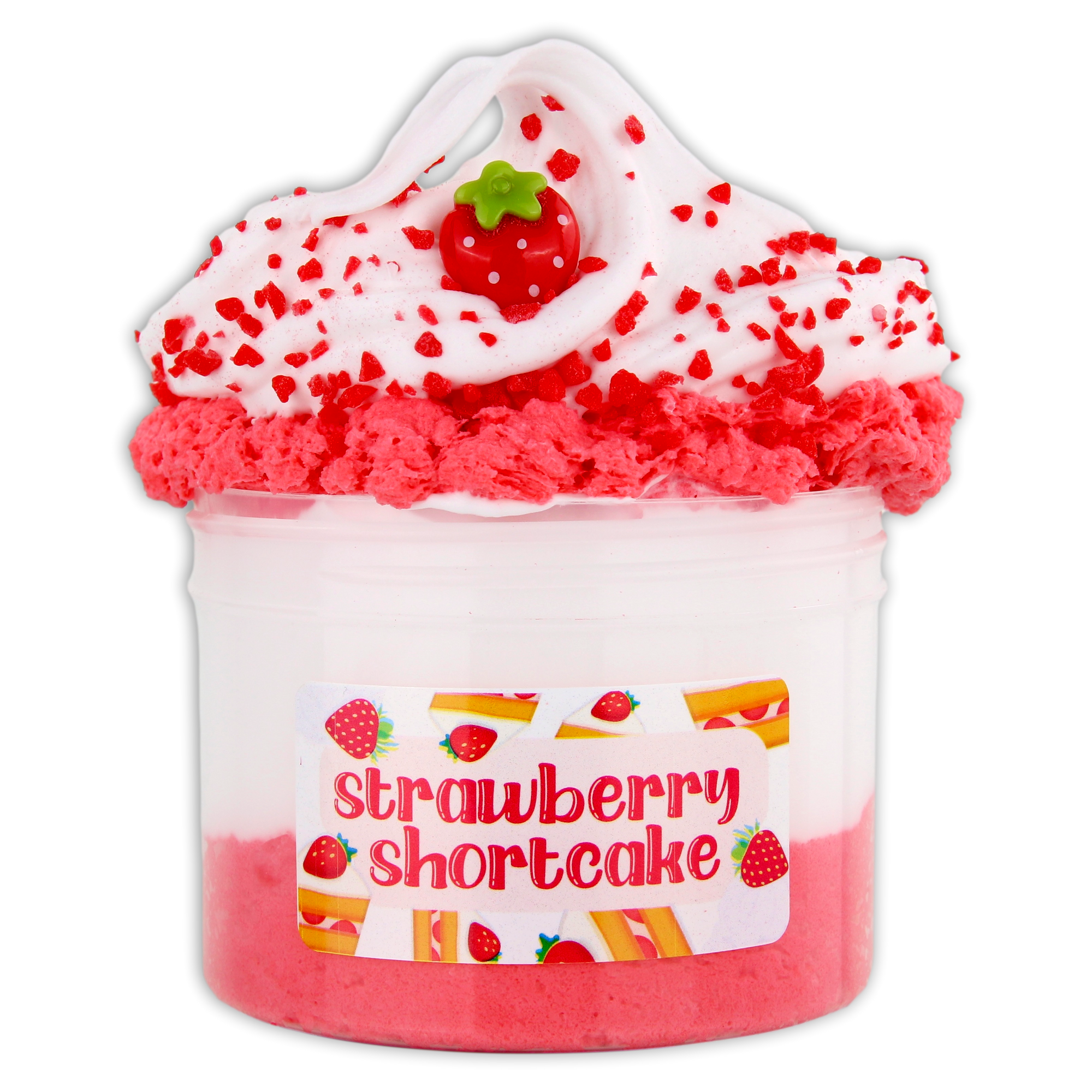 Strawberry Shortcake Hybrid Slime - Shop Slime - Dope Slimes
