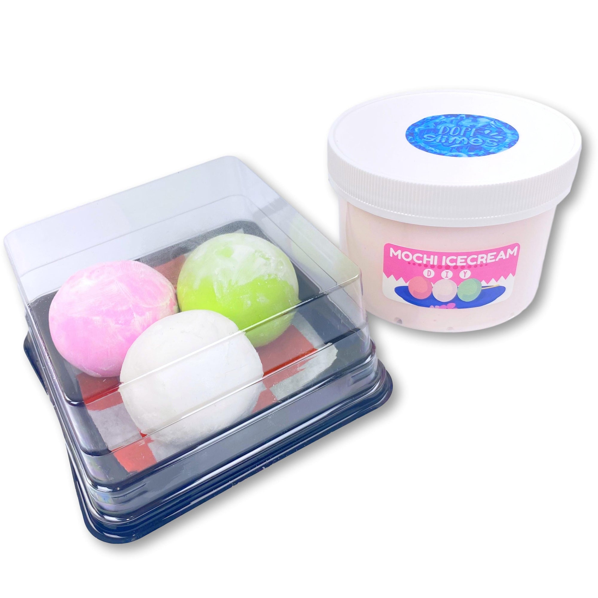 Mochi Ice-Cream DIY Slime Kit - Shop Slime - Dope Slimes